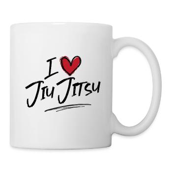 J’adore le Jiu Jitsu - Mug blanc - blanc - Droite