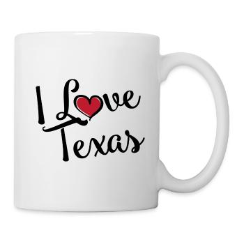 I Love Texas - Mug - white - Right