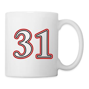 31 Number number - Mug - white - Right