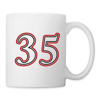 35 Number number - Mug - white - Right