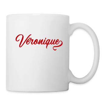 Véronique - Prénom - Mug blanc - blanc - Droite