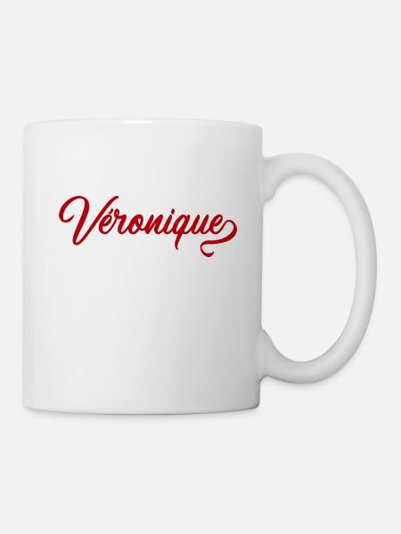 Véronique - Prénom - Mug blanc - blanc
