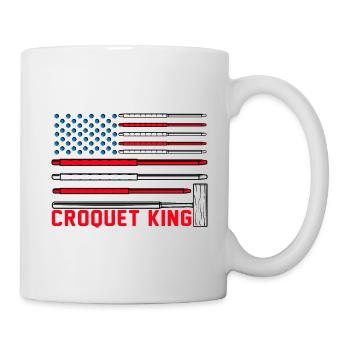 Croquet King - Mug - white - Right