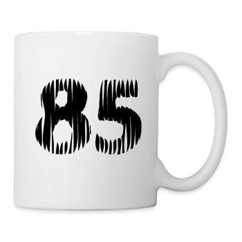 85 number jersey - Mug - white - Right