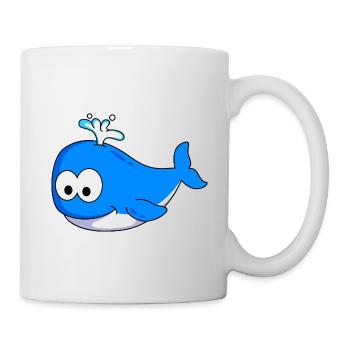 Whales Comic Animal - Mug - white - Right