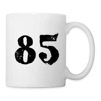 85 number jersey - Mug - white - Right