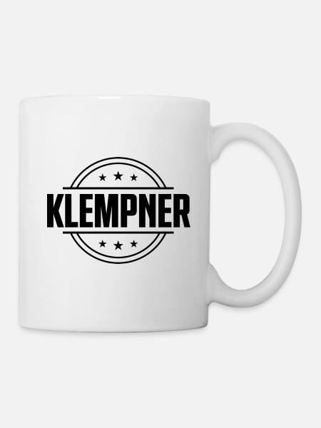 Klempner Beruf - Tasse - Weiß