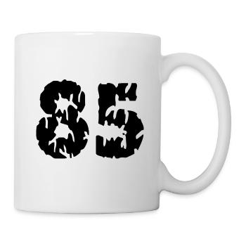 85 Number jersey - Mug - white - Right