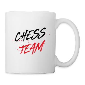 Chess Team - Tasse - Weiß - Rechts