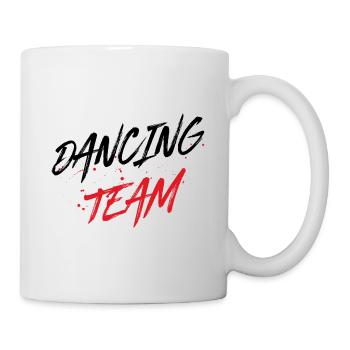 Équipe de danse - Mug blanc - blanc - Droite
