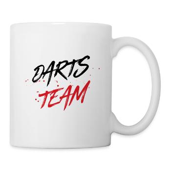 Darts Team - Tasse - Weiß - Rechts
