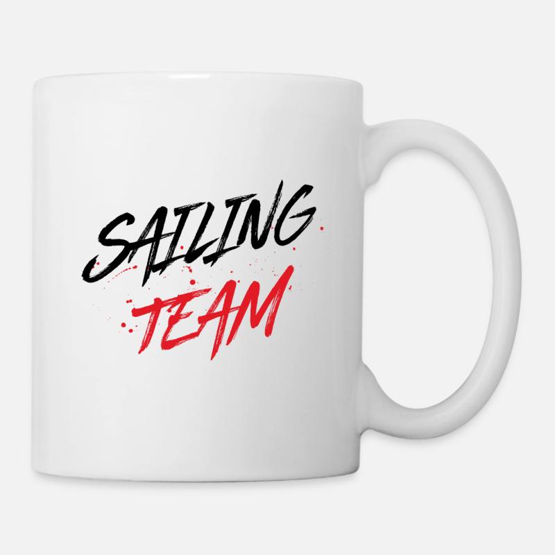 Sailing Team - Tasse - Weiß
