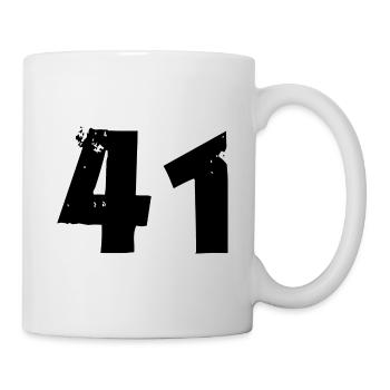 41 number - Mug - white - Right