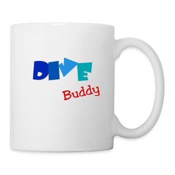Dive Buddy - Tasse - Weiß - Rechts