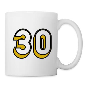 30. 30 YEARS. 30TH ANNIVERSARY. 30 YEARS ANNIVERSARY - Mug - white - Right