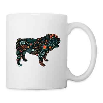 Bouledogue anglais - Mug blanc - blanc - Droite