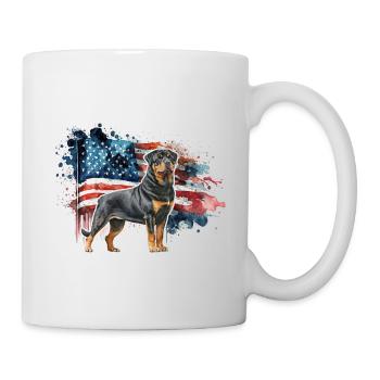 Rottweiler USA - Tasse - Weiß - Rechts