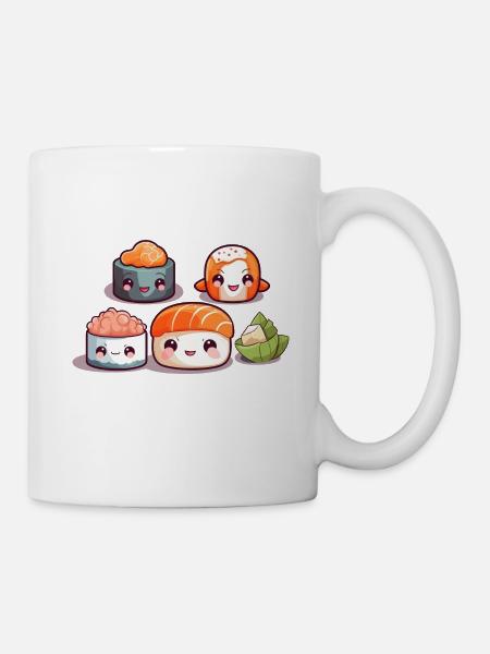 Sushi Menu - Mug - white