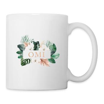 Omi! personalisierbar - Tasse - Weiß - Rechts