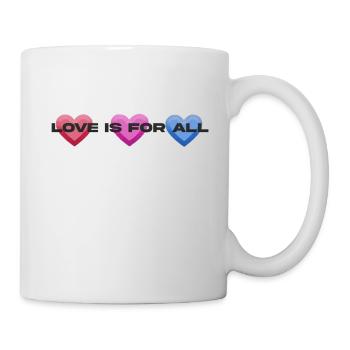 LOVE IS FOR ALL - Tasse - Weiß - Rechts