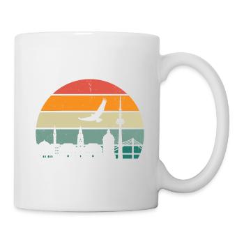 Mannheim, ma ville ! - Mug blanc - blanc - Droite