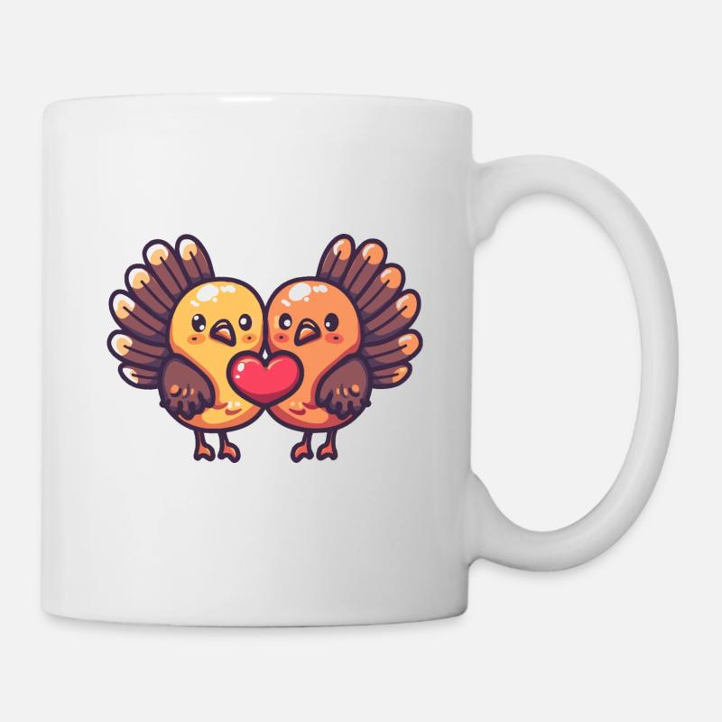 Truthan Comic Couple Amour - Mug blanc - blanc
