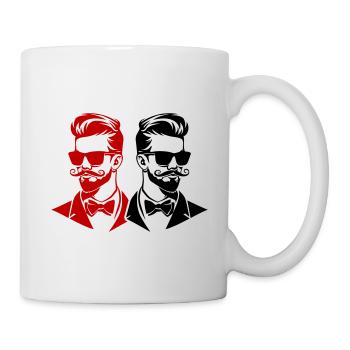 Équipe de marié de célibataire - Mug blanc - blanc - Droite