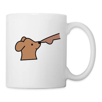 Dog comic style - Mug - white - Right