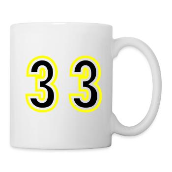 33 Number College - Mug - white - Right