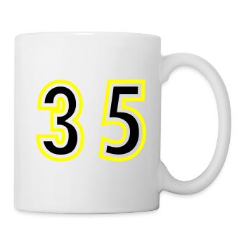 35 Number College - Mug - white - Right