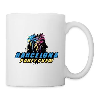 Barcelona Party Crew Holiday Saying - Mug - white - Right