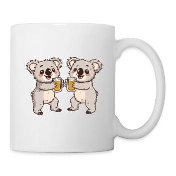 Koala Comic Beer Funny Booze - Mug - white - Right