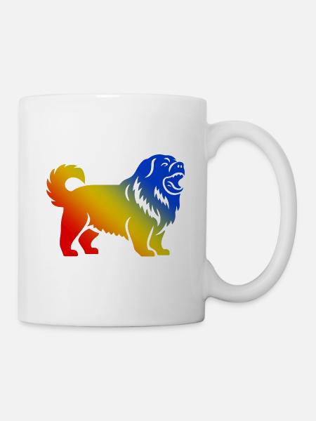 Chien Chow Chow - Mug blanc - blanc