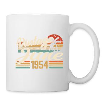 June 1954 Birthday 1954 Retro 1954 June 1954 - Mug - white - Right