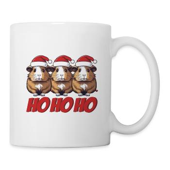 Meerschweinchen Nikolaus - Tasse - Weiß - Rechts