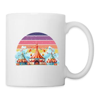 Zircus - Tasse - Weiß - Rechts