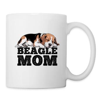 Maman Beagle - Mug blanc - blanc - Droite