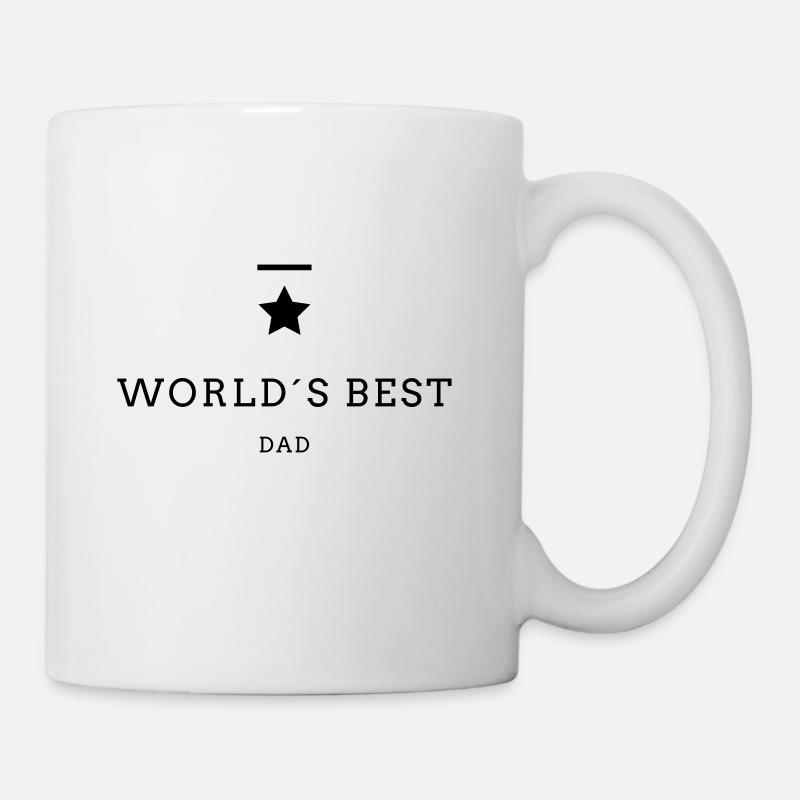WORLD'S BEST DAD - Mug - white