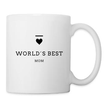 WORLD´S BEST MOM - Tasse - Weiß - Rechts