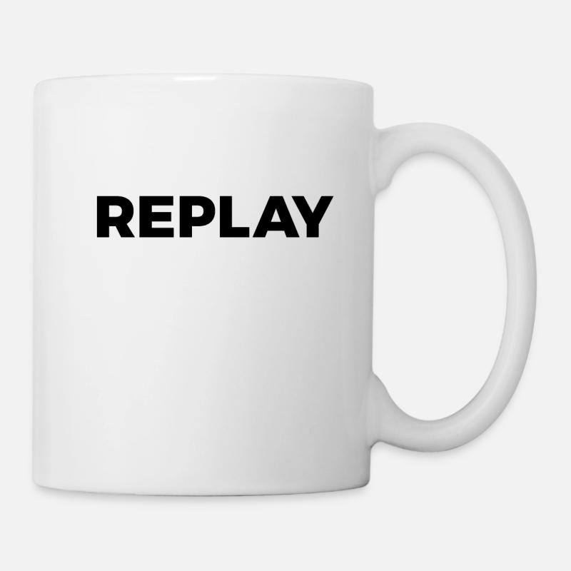 REPLAY - Mug - white