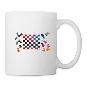 Schach#chess #sport - Tasse - Weiß - Rechts