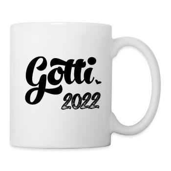 Gotti 2022 Gotti fragen Schweiz Patentante fragen - Tasse - Weiß - Rechts