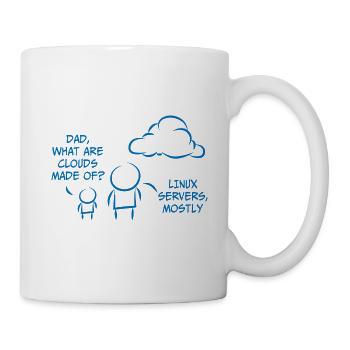 Linux Informatik Entwickler Programming Geschenk - Tasse - Weiß - Rechts