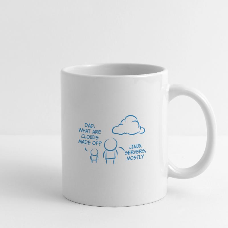 Linux Informatique développeur Cadeau de programmation Mug blanc