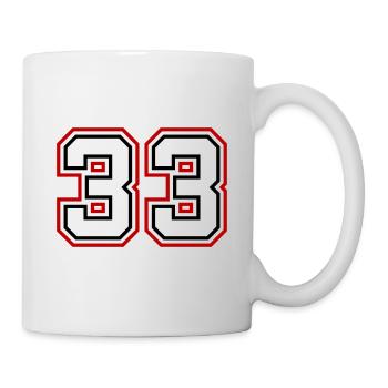 33 Number number - Mug - white - Right