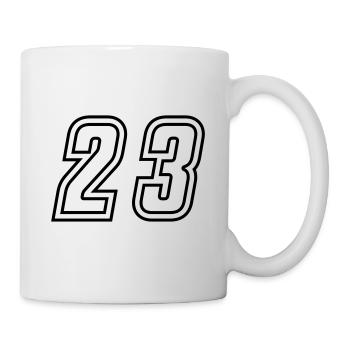 23 Number number - Mug - white - Right