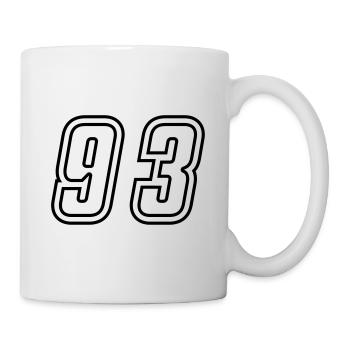 93 Number number - Mug - white - Right