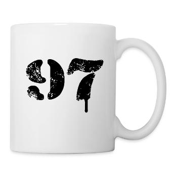 97 Number Symbol - Mug - white - Right