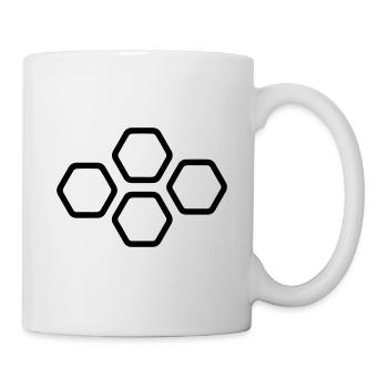Beekeeper symbol - Mug - white - Right