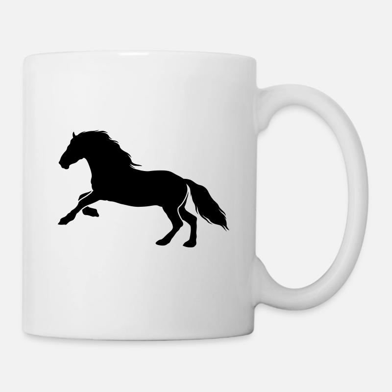 Horse Horse icon - Mug - white